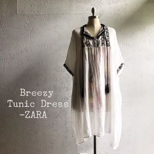 Breezy Tunic Dress Coverup by ZARA